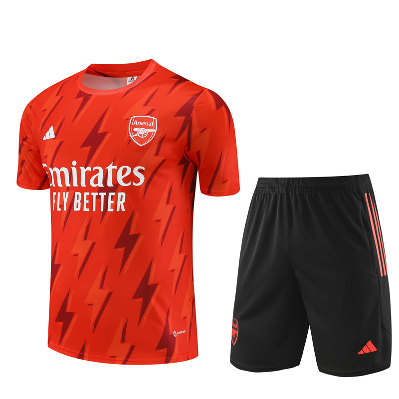 AAA Quality Arsenal 23/24 Red/White Training Kit Jerseys